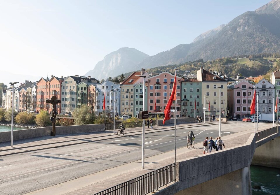 Blick auf die Innbrücke