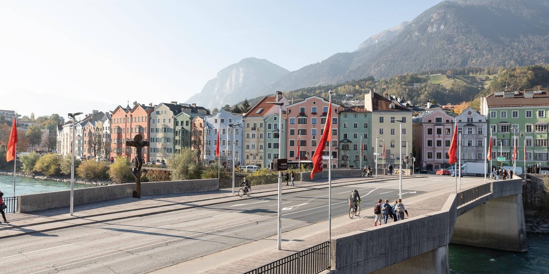 Blick auf die Innbrücke
