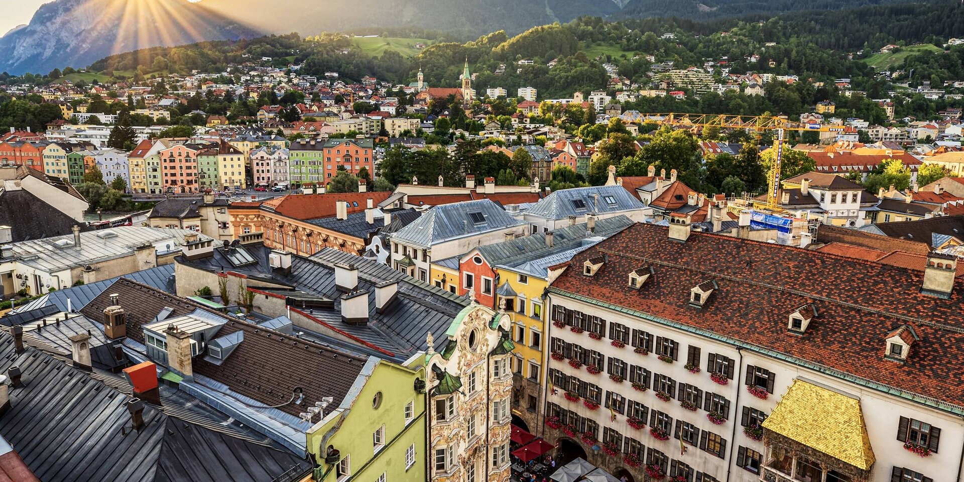 Blick auf Innsbruck.