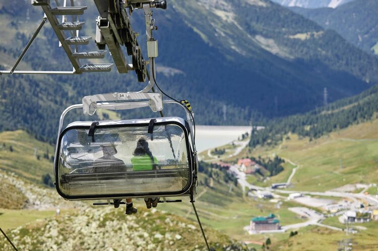 Bergbahn im Kühtai