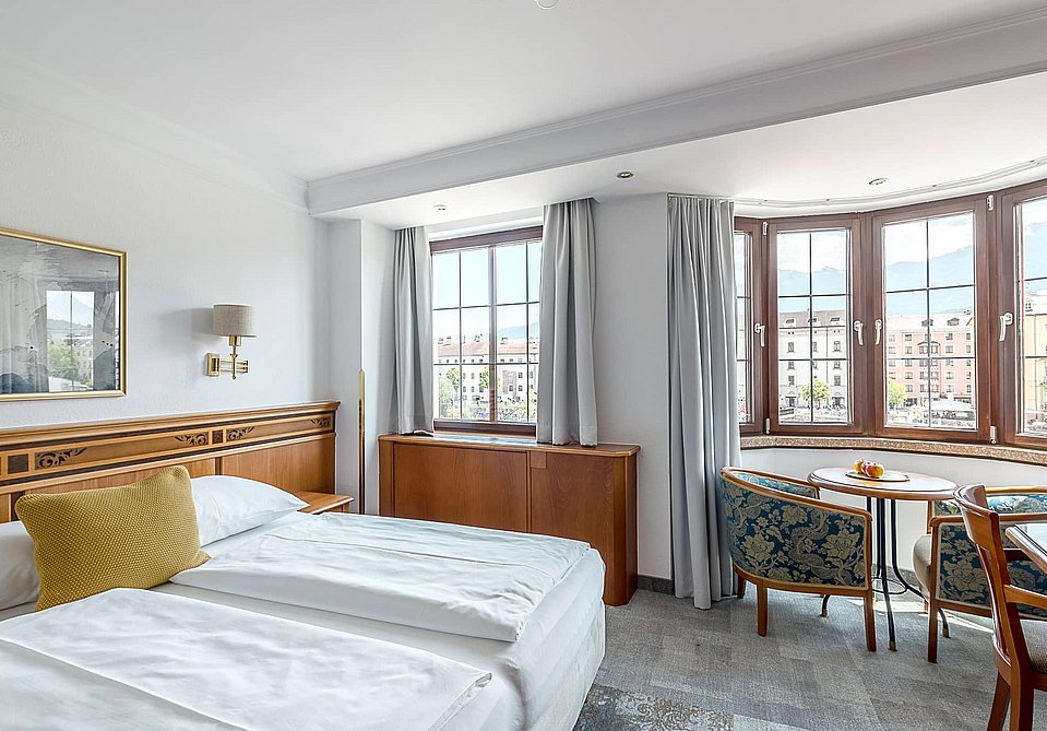 Doppelzimmer Flussblick Medium